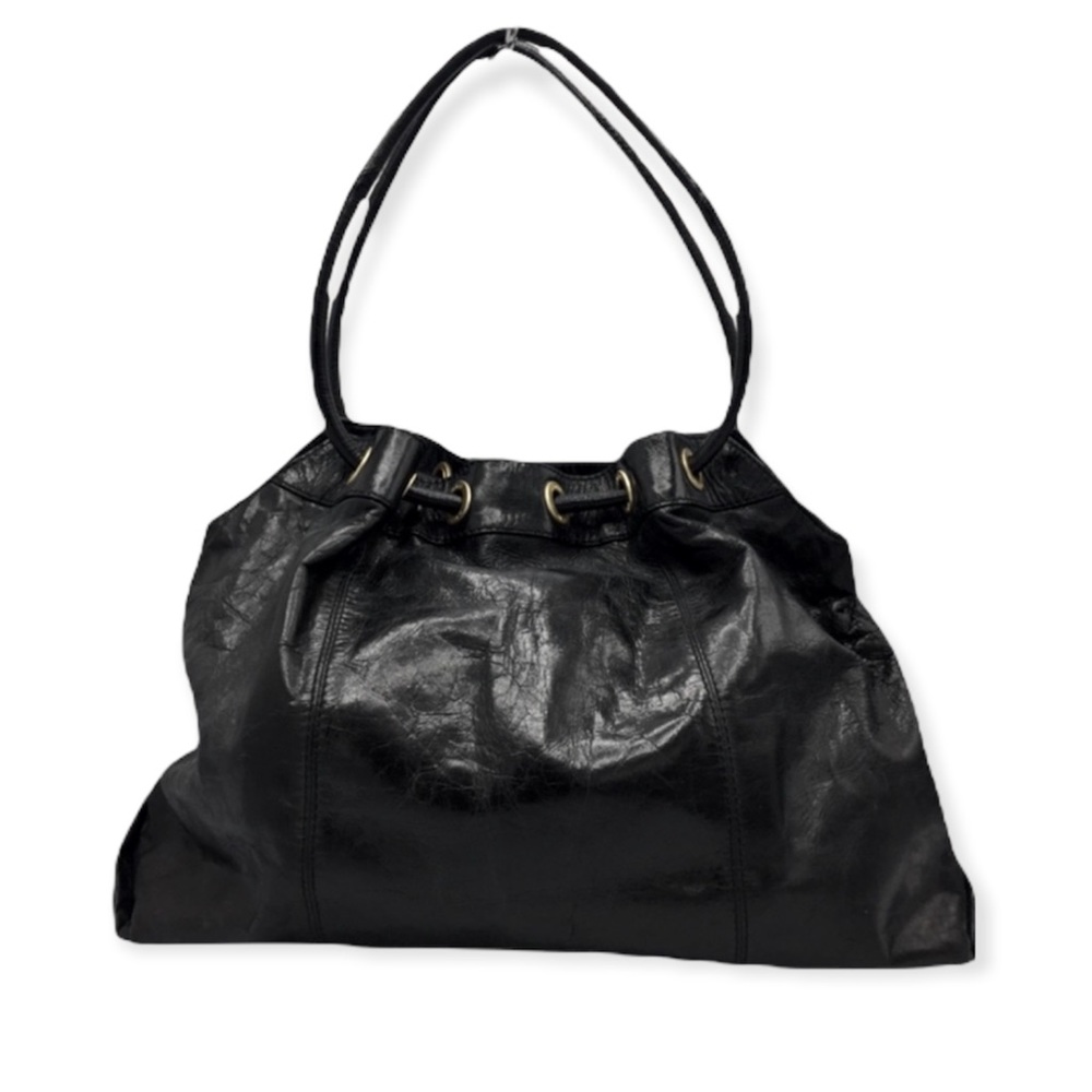 Sigrid Olsen Black Leather Shoulder Bag - Picture 2 of 15